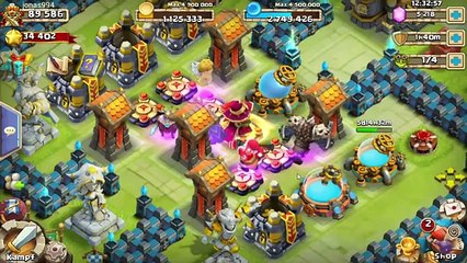 Castle Clash | PumpkinDuke Skill 10/10 ಠ Evolved/Evolviert Hero Test + Gem Rolling | RaeshCor