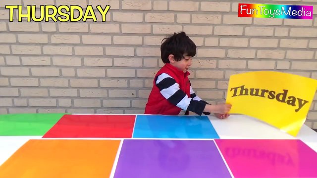 Learn Days of the Week for Children and Toddlers _ Learn Colors for Kids-_v0WiOzALw4henna Patnam Cheruku Mukka - 3D Anim