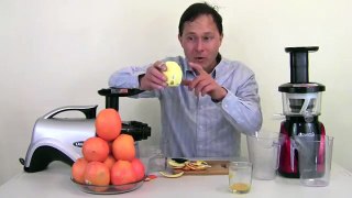 Omega NC800 vs Slowstar Juicer Comparison Review: Orange Juice