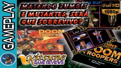 Doom Troopers - (SNES-1995) - O Joguinho Dificil do Demônio