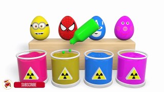 Learn Colors With Surprise Eggs Cartoons for children Video for Kids