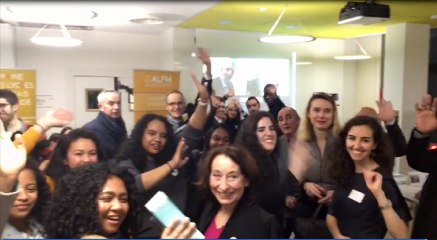 Extrait du Facebook Live de la soirée d'ouverture de la plateforme alfm.fr