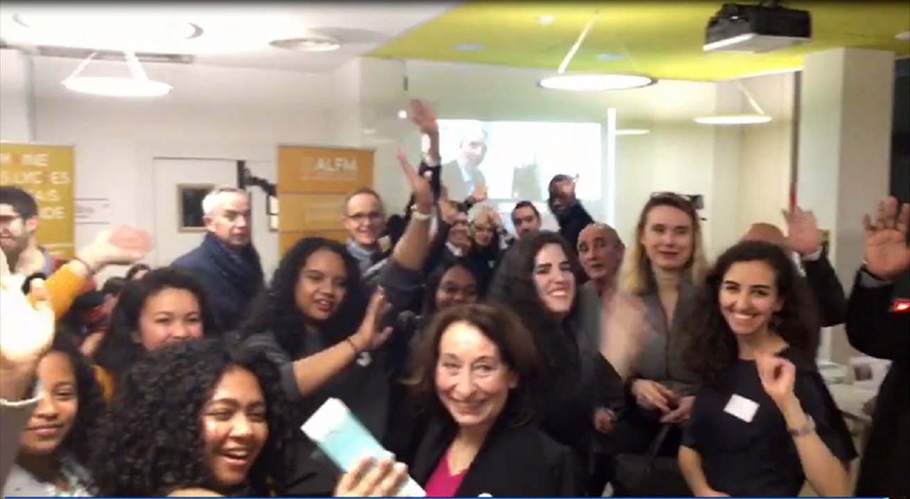 Extrait du Facebook Live de la soirée d'ouverture de la plateforme alfm.fr