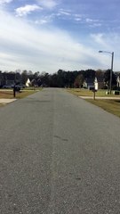 Man Makes Huge Leap Over Road