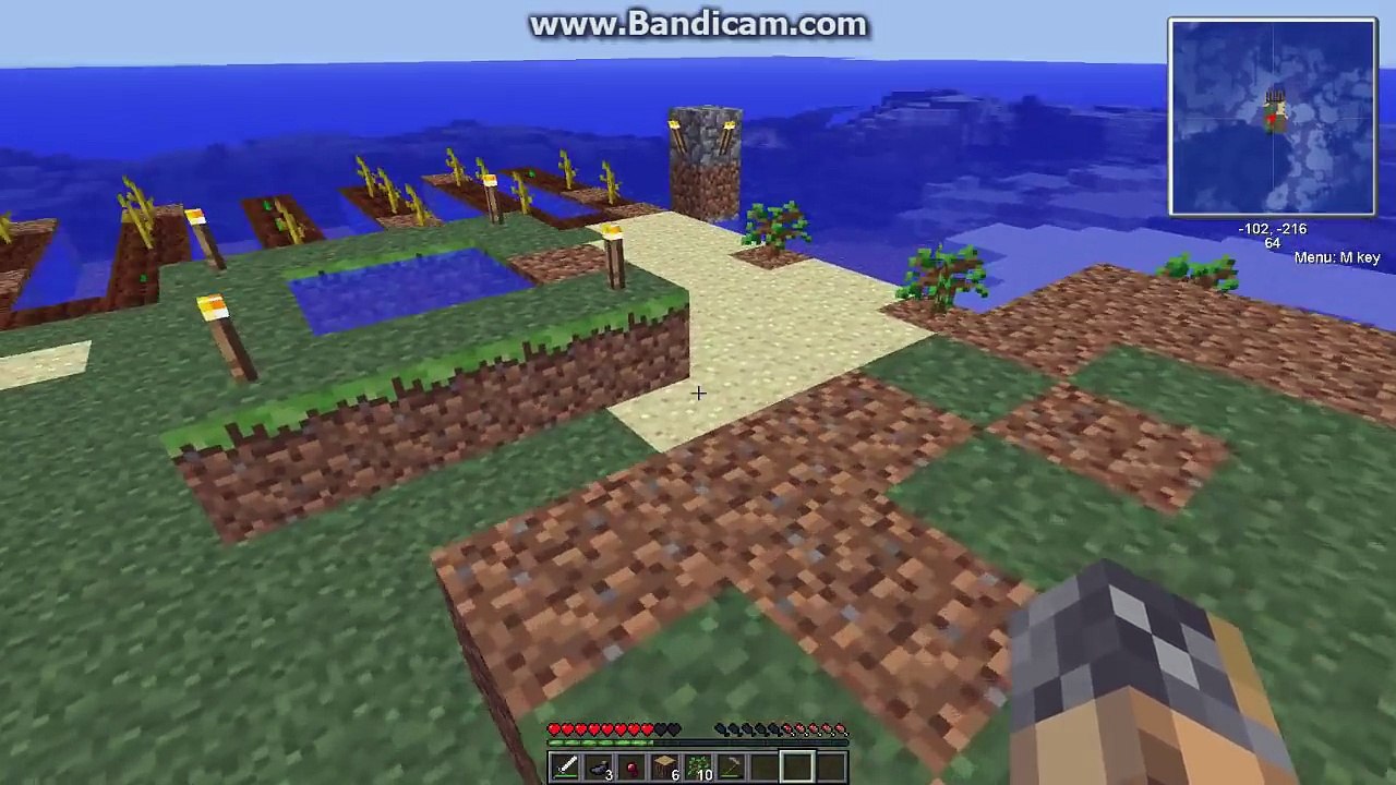 Minecraft по русски-[Выживание на острове серия 3]