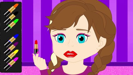 Anna Frozen Makeup Prank – Colors for Kids to Learn – Video for Kids