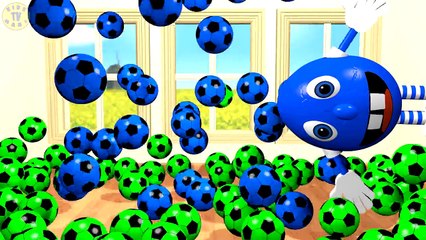 ⚽ Colors Learning For Kids - The Soccer Ball Pit Show - Mr Eggie Show