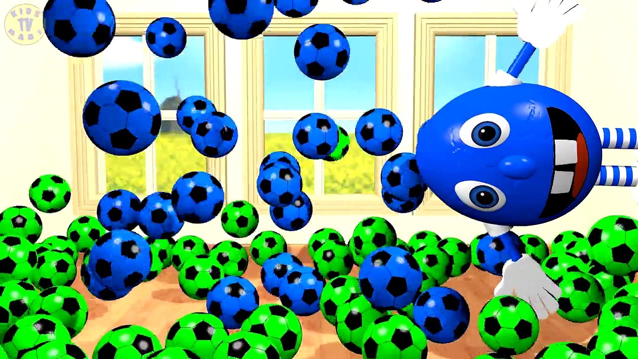 ⚽ Colors Learning For Kids - The Soccer Ball Pit Show - Mr Eggie Show