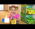 Funny babies fight! Funny kid steals chips - Johny Johny yes papa song & learn colors