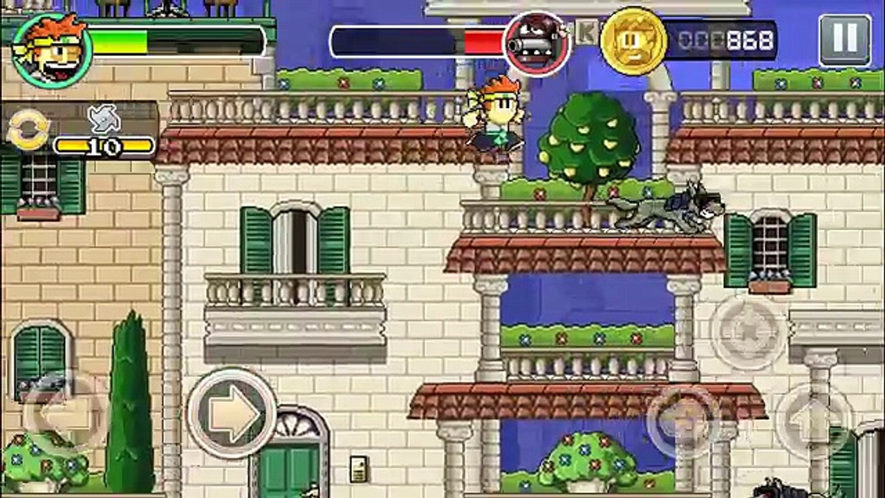 Dan The Man - Blockbuster! (Dan The Man Stage 8 Game)