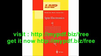 Spin Electronics (Lecture Notes in Physics)