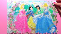 Learn Puzzle Disney PRINCESS Games Cinderella Belle Rapunzel Play Rompecabezas de Kids Toys-IC6ahqmjykY