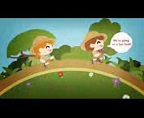 We're Going on a Lion Hunt Song  Kids Song  Camp Song  Animal Song  The Kiboomers