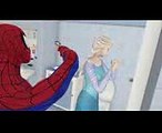 Elsa Drinks From A Toilet! Spiderman's Favorite Toy! (Superheroes)