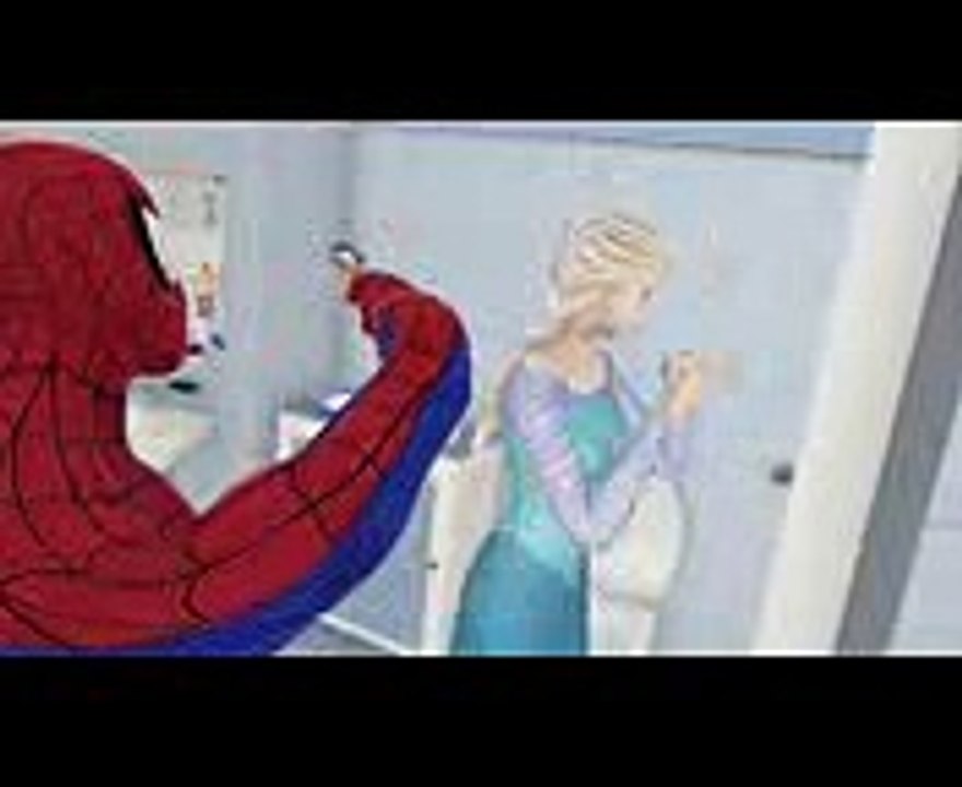 Elsa Drinks From A Toilet! Spiderman's Favorite Toy! (Superheroes ...