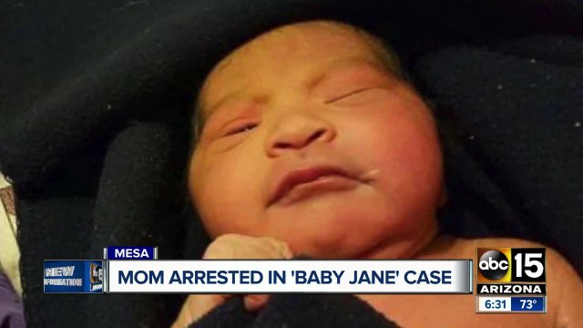 Mom arrested in 'baby Jane' case one year after abandoning girl