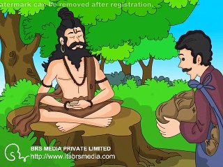 Hindi Animated Story - Lakadhare ki Udarta | लकड़हारे की उदारता | The generosity of Logger