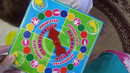 Челлендж Маша и Медведь твистер Challenge Masha and the Bear Twister entertainment for children