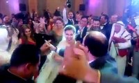 حصرى .. رقص  ويزو مسرح مصر فى حفل زفافها بحضور نجوم الفن