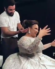 ويزو قبل حفل زفافها .. أحلى عروسة و لا إيه؟