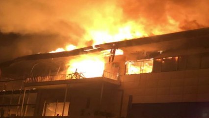 골프클럽서 화재...6억 5천만 원 피해 / YTN