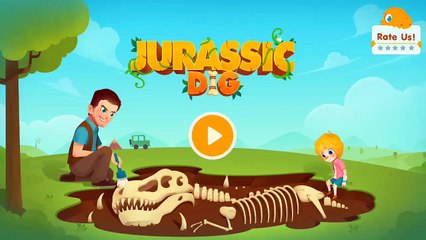 Car Games 2017 | Jurassic Dig Free | Fun Kids Games