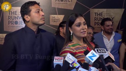 Dia Mirza At Red Carpet Of The Runway Project