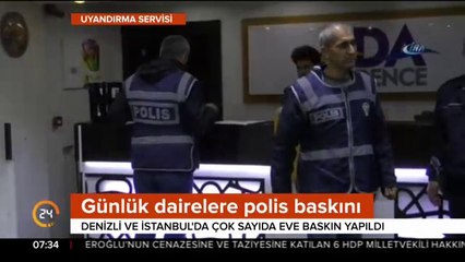 Çok sayıda eve baskın düzenlendi