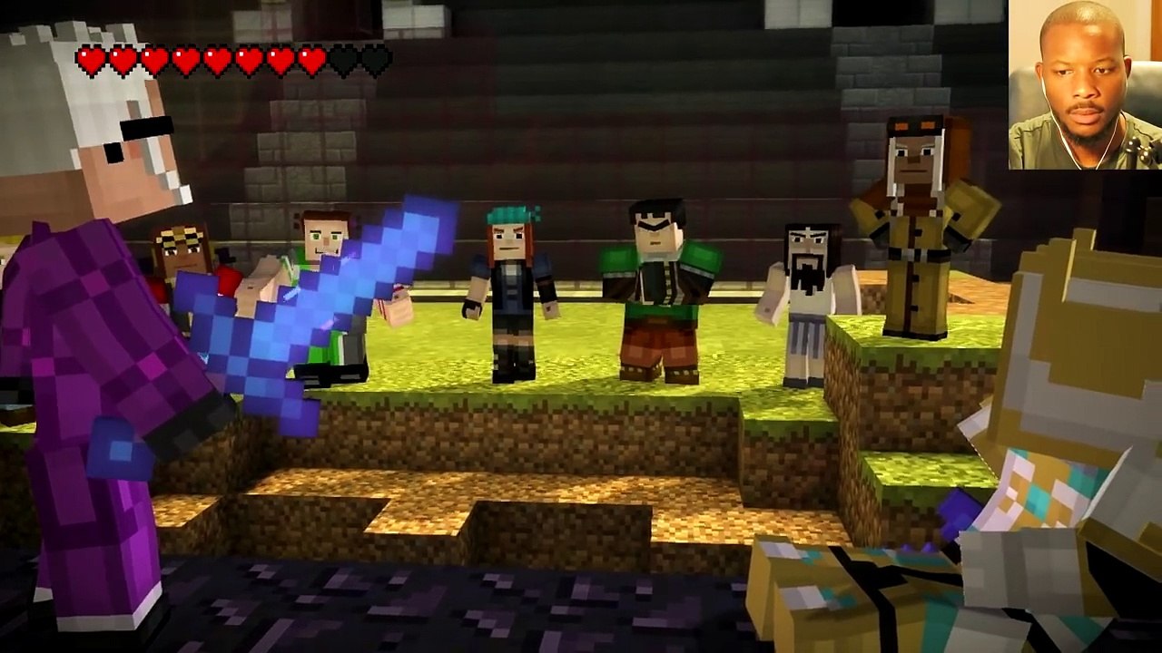 Minecraft Story Mode - Episode 8 - OLD BUILDERS FIGHT! (4)
