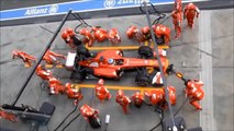 Formula 1 pit stops evolution - 50s, 70s, 80s, 90s, 00s, 10s (slowest to fastest