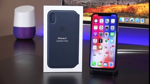Apple iPhone X Leather Folio Case- Review