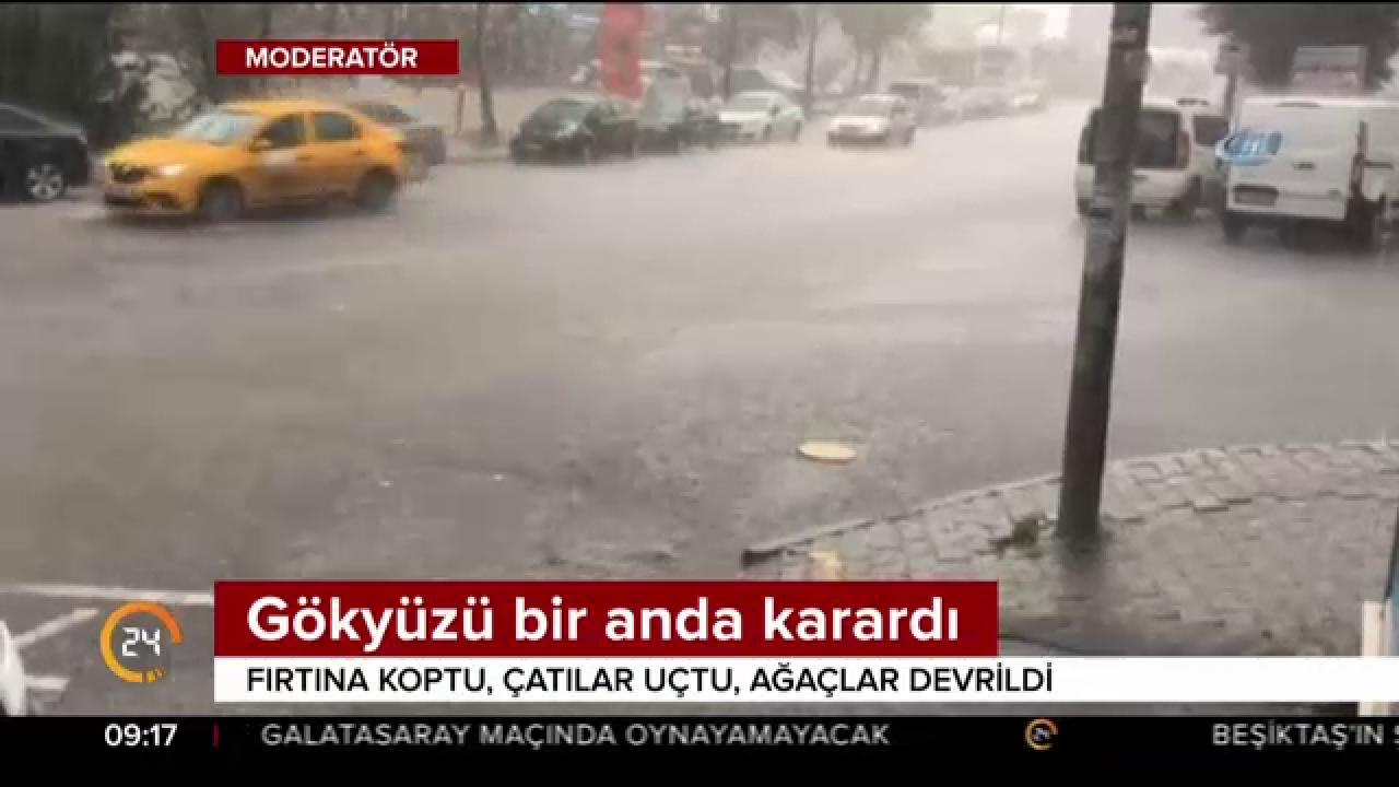 Çatılar uçtu