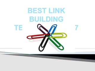 Latest link-building strategies