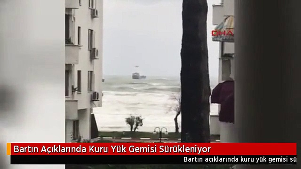 Bartın Açıklarında Kuru Yük Gemisi Sürükleniyor