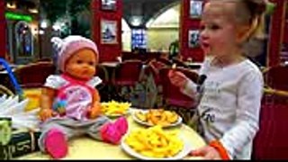 Baby Doll doing shopping Nursery Rhymes Songs for kids Funny Supermarket Song