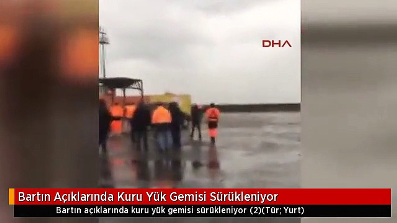 Bartın Açıklarında Kuru Yük Gemisi Sürükleniyor
