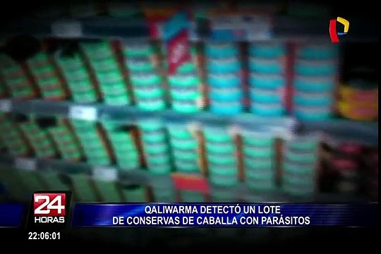 Qali Warma detecta lote de conservas de caballa con parásitos