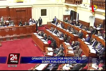 Opiniones divididas en el Congreso por proyecto sobre la publicidad y los medios