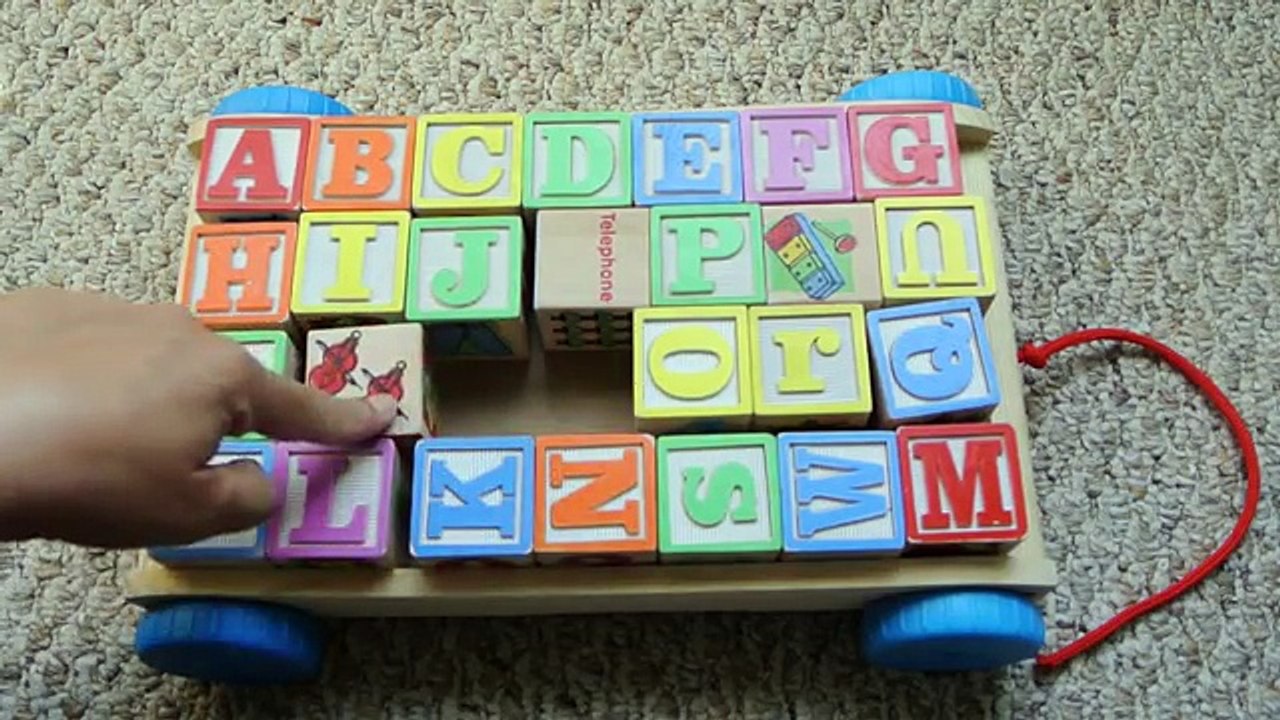 Sorting for Fun! More Alphabet Blocks