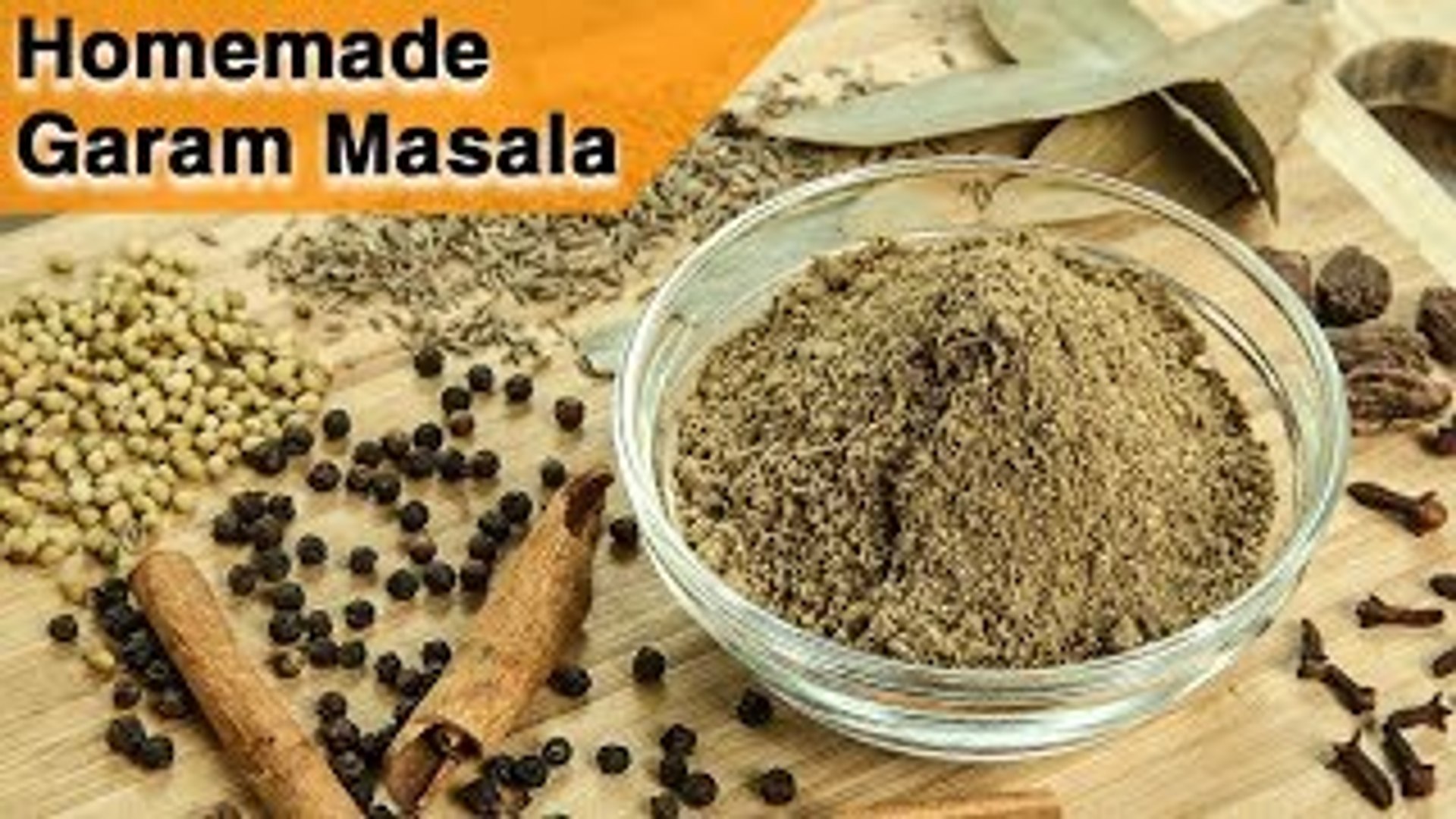 Garam Masala Ingredients In Urdu