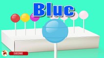 Learn colors with Lollipop - Learn colors for children Toddlers Kids - Baby Lollipop Coloring