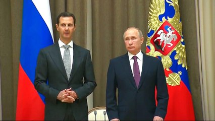 Assad and Putin meet to discuss post-war phase in Syria