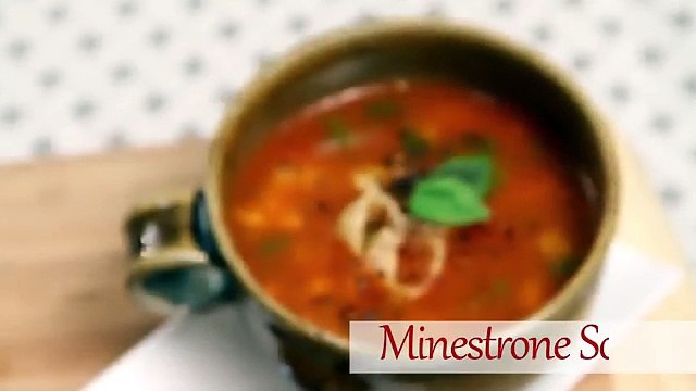 Minestrone Soup Healthy & Nutritious Soup Vegetarian Recipe By Ruchi Bharani