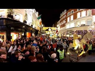Grafton Street Lights Up for Christmas in Dublin City