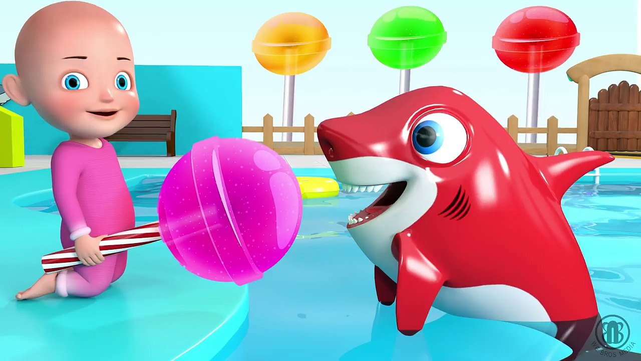 Funny Baby Food Feed Show - BIG JELLY LOLLIPOPS...