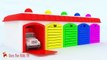 Colors for Children to Learn 3D with Vehicles - Colours for Toddlers