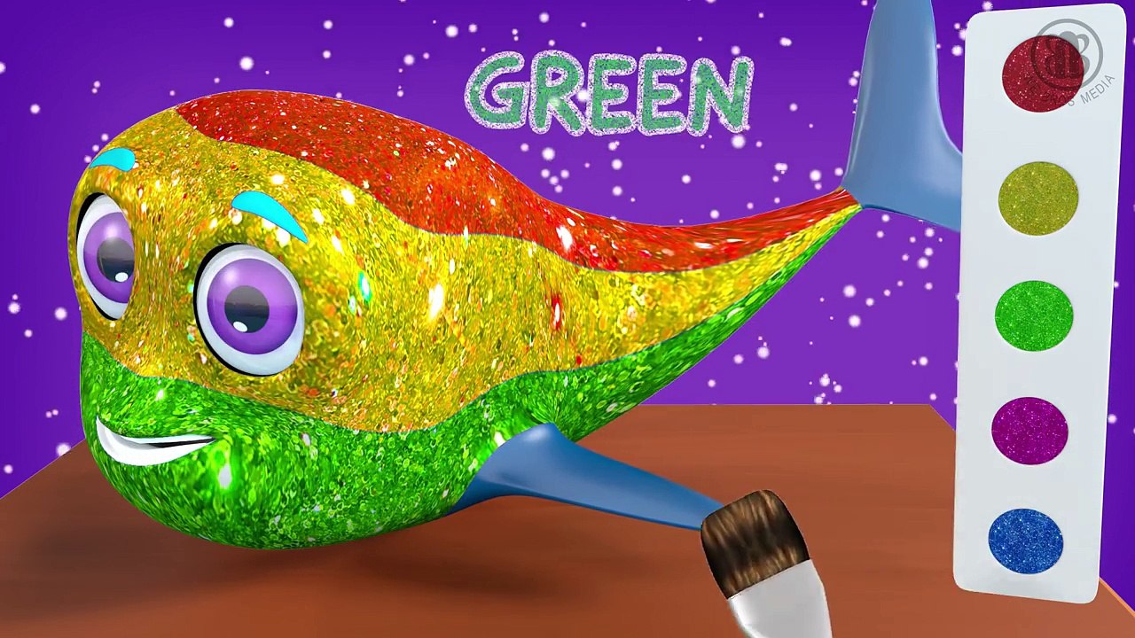 Learn Colors for Children BODY FACE Paint Crying for LOLLIPOPS