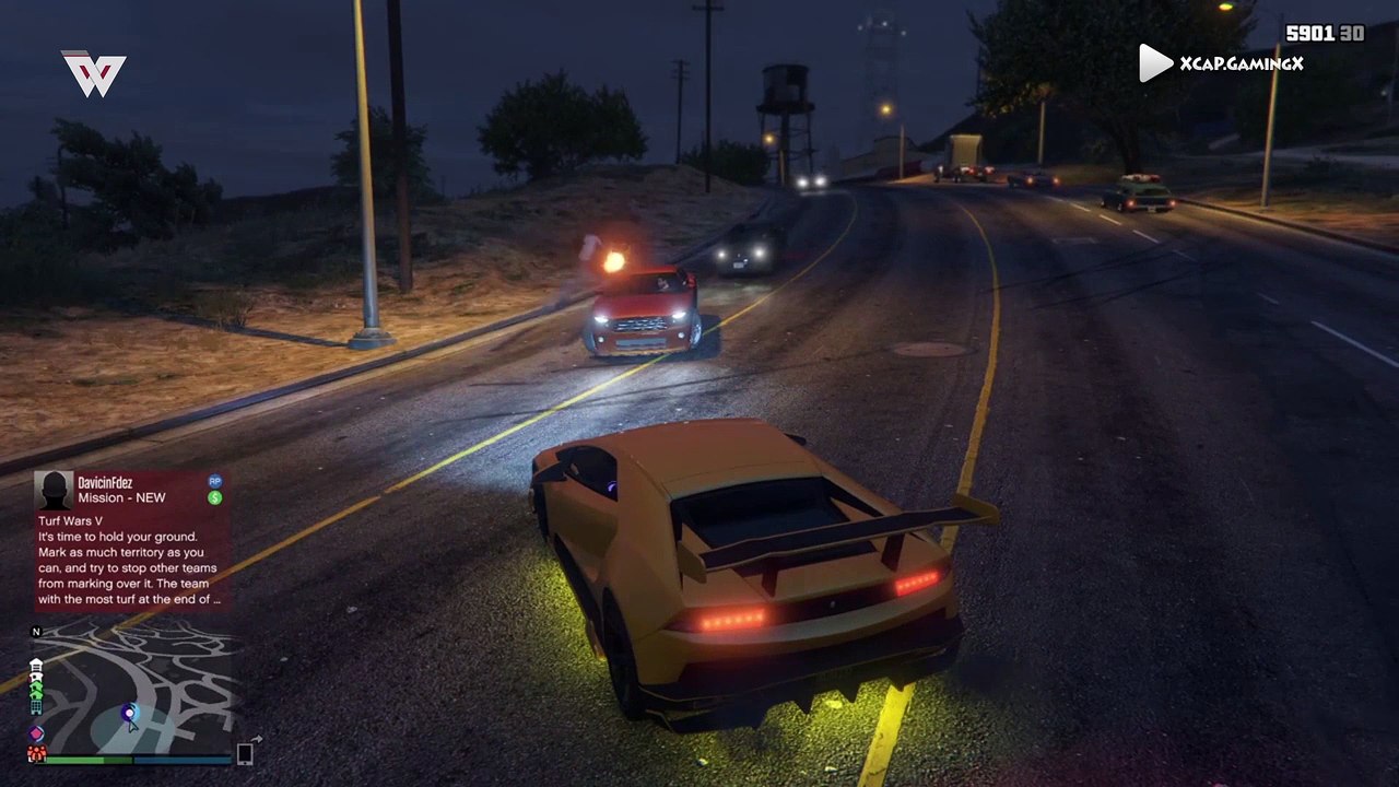 GTA V - Funny Moments - Rocket Car Fail! - by Ward