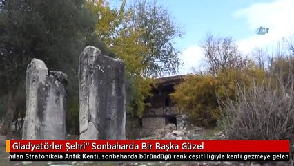 Gladyatörler Şehri" Sonbaharda Bir Başka Güzel