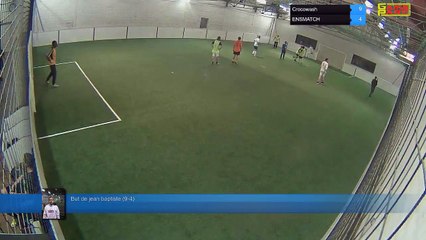 But de jean baptiste  (9-4) - Crocowash Vs ENSMATCH - 20/11/17 20:00 - LIGUE 4 - Poitiers Game Parc